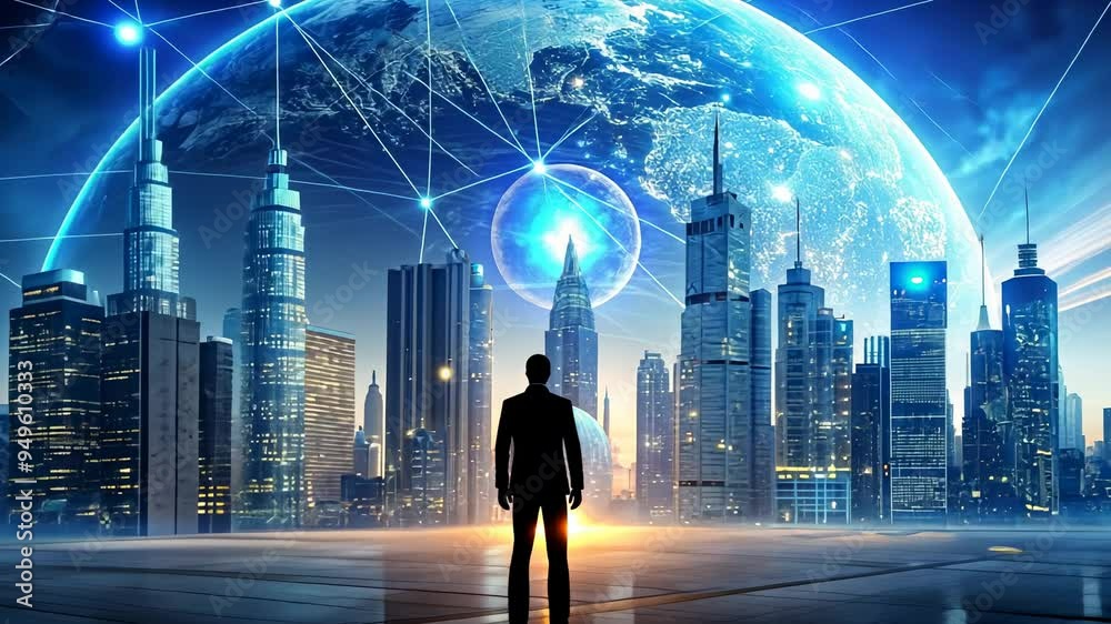 Global Network Cityscape.