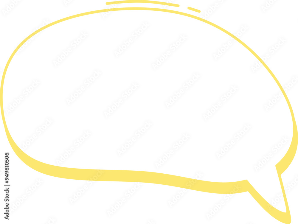 Textbox Cartoon Doodle Element Textbox Cartoon Doodle Element