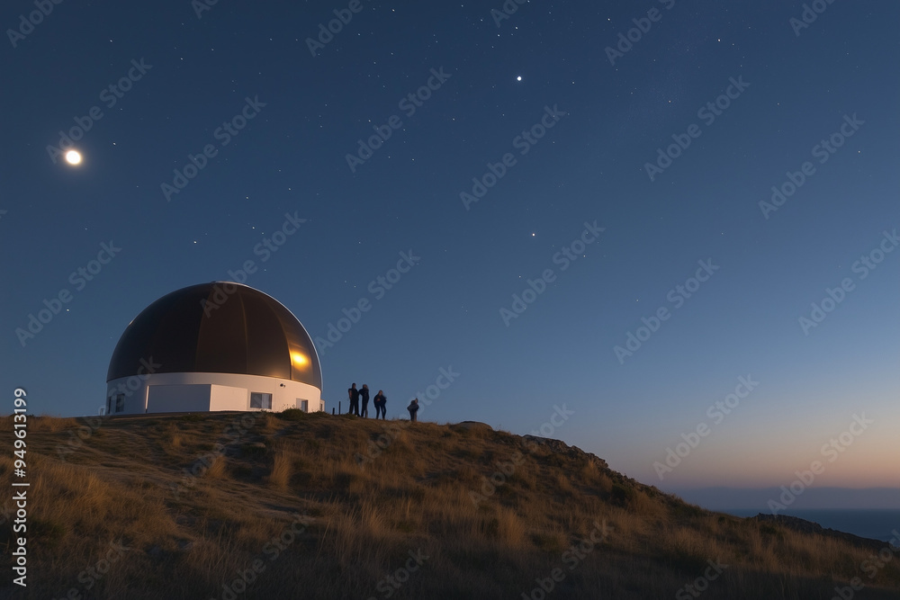 Planet Parade from the Observatory: A Celestial Event Planet Parade from the Observatory: A Celestial Event
