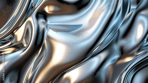 liquid metallic texture wallpaper