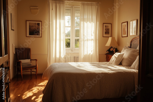 Charming BnB in a Large Cream Classic House photo