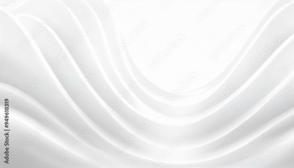 Curtain white wave soft shadow and blurred. fabric shapes and curved designs. abstract background on isolation. Curtain white wave soft shadow and blurred. fabric shapes and curved designs. abstract background on isolation.