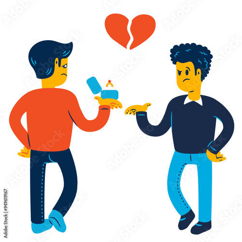 Failed marriage proposal