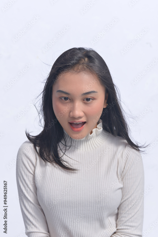 Young Asian Woman Poses and Expressions Young Asian Woman Poses and Expressions