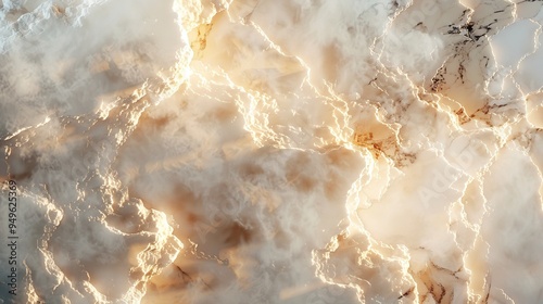 Elegant light marble close-up: vibrant colors and intricate textures blend seamlessly, capturing the essence of luxury and sophistication for a stunning desktop backdrop
