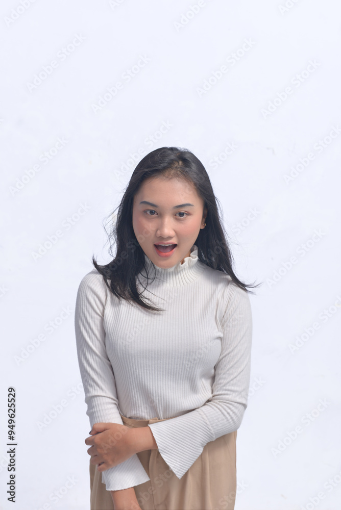 Young Asian Woman Poses and Expressions Young Asian Woman Poses and Expressions