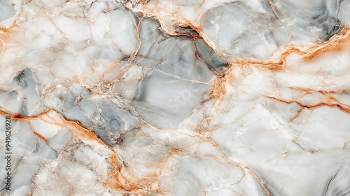 Elegant light marble close-up: vibrant colors and intricate textures blend seamlessly, capturing the essence of luxury and sophistication for a stunning desktop backdrop