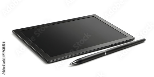 Digital pen and tablet with blank screen