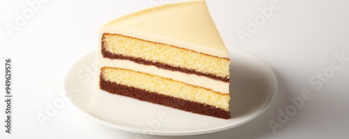 Delectable Cake with Creamy Frosting Bursting with Flavor photo