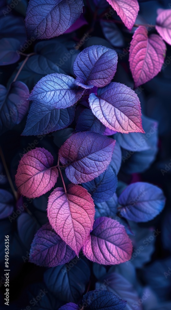 Dark purple leaves wallpaper Dark purple leaves wallpaper