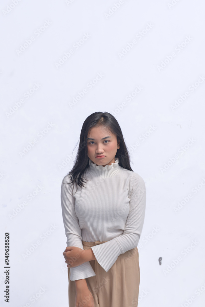Young Asian Woman Poses and Face Expressions Young Asian Woman Poses and Face Expressions