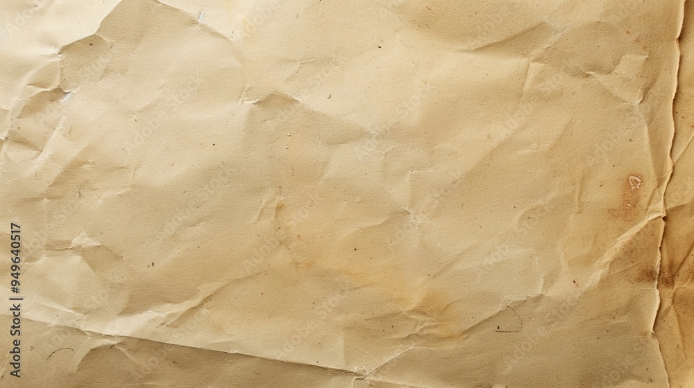 Crumpled paper background. Crumpled brown paper sheet Crumpled paper background. Crumpled brown paper sheet