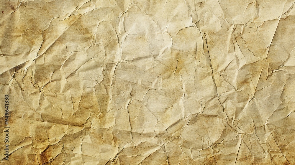 Crumpled paper background. Crumpled brown paper sheet Crumpled paper background. Crumpled brown paper sheet