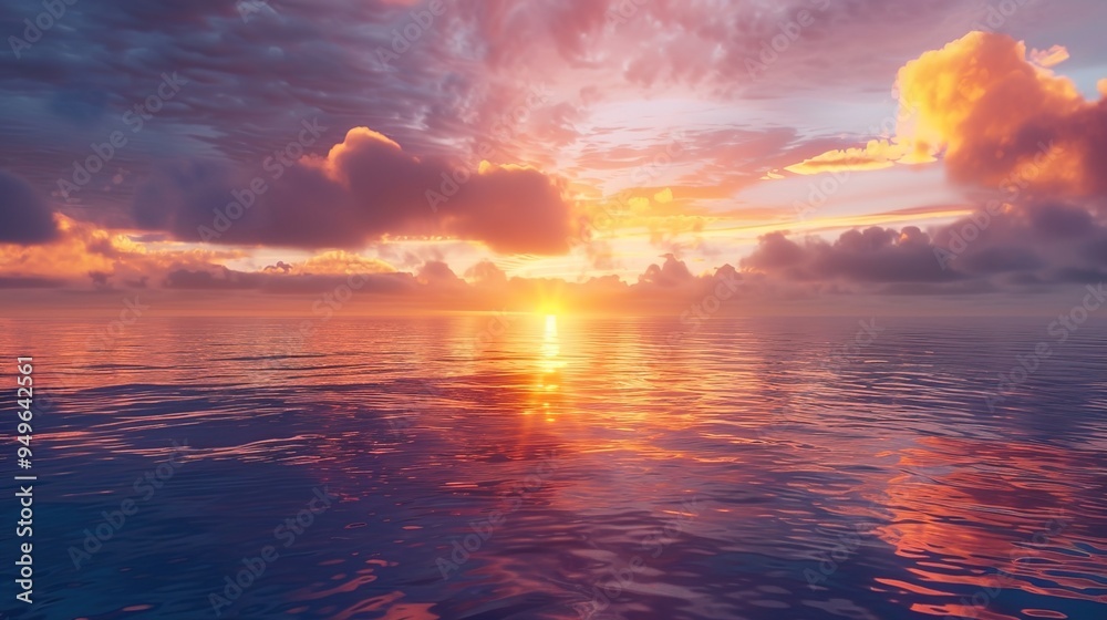 sunset over the sea wallpaper sunset over the sea wallpaper