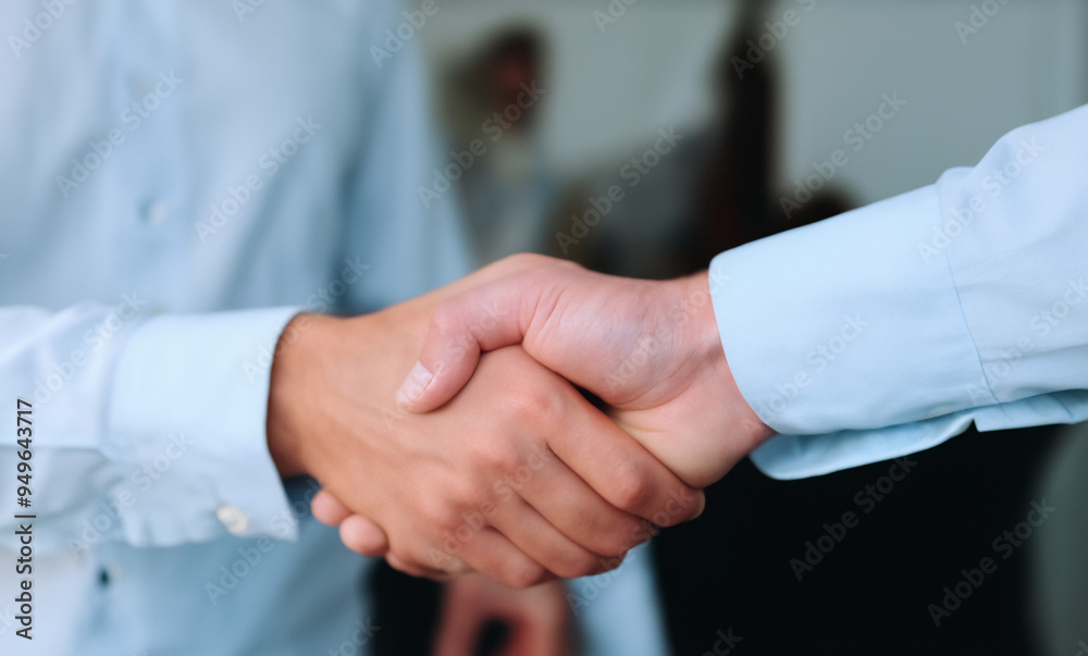 close up of business handshake close up of business handshake
