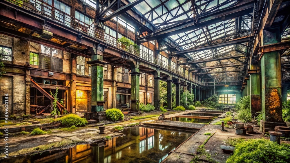 Mysterious abandoned industrial urbex decayed Mysterious abandoned industrial urbex decayed