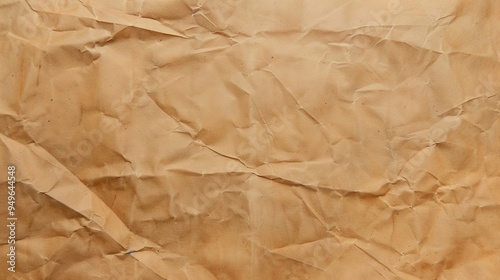 Wallpaper Mural Crumpled paper background. Crumpled brown paper sheet Torontodigital.ca