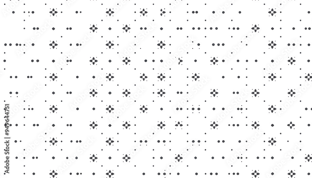 Repeating patterns of small, simple shapes like dots, crosses, or lines, spaced out across a solid background Repeating patterns of small, simple shapes like dots, crosses, or lines, spaced out across a solid background
