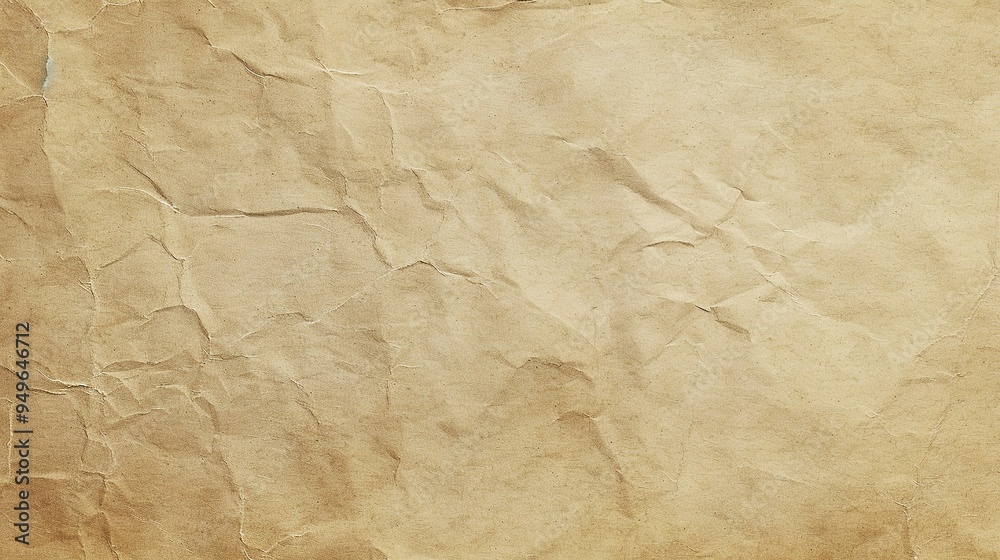 Crumpled paper background. Crumpled brown paper sheet Crumpled paper background. Crumpled brown paper sheet