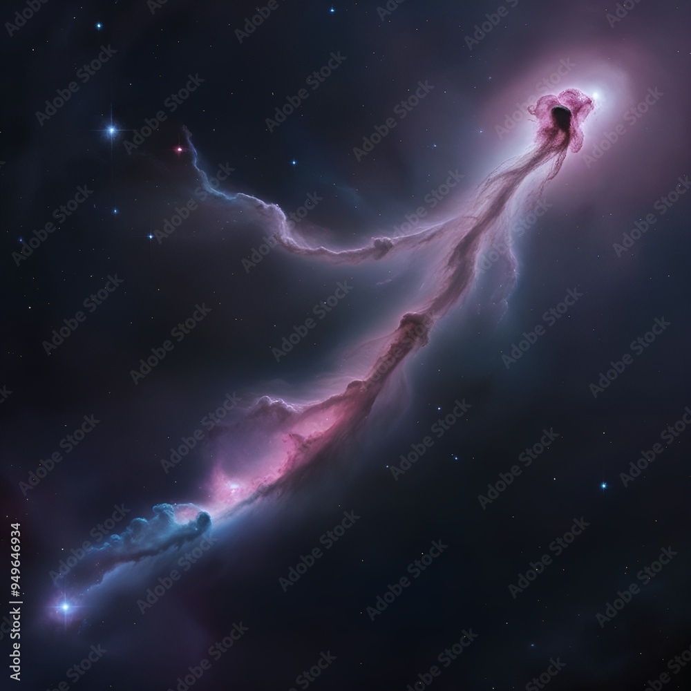 Fototapeta premium Nebula's Whisper