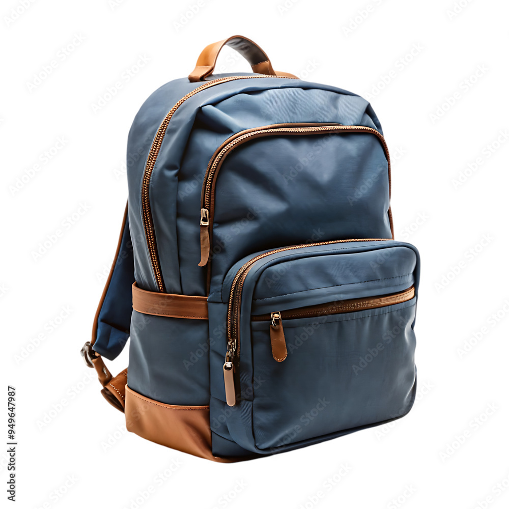 Fototapeta premium backpack isolated on white