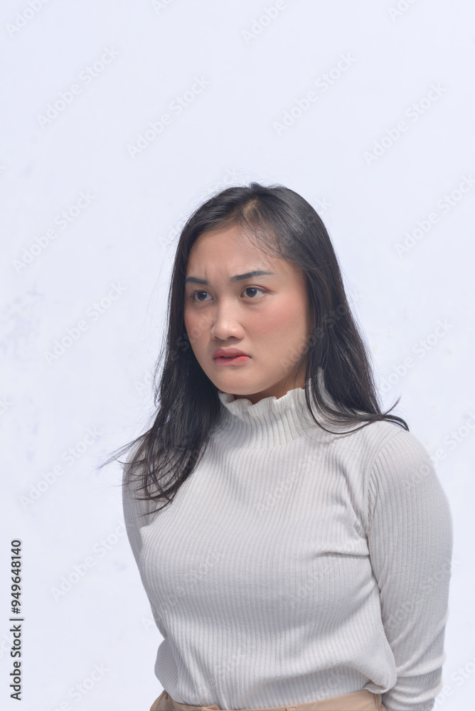 Young Asian Woman Poses and Face Expressions Young Asian Woman Poses and Face Expressions