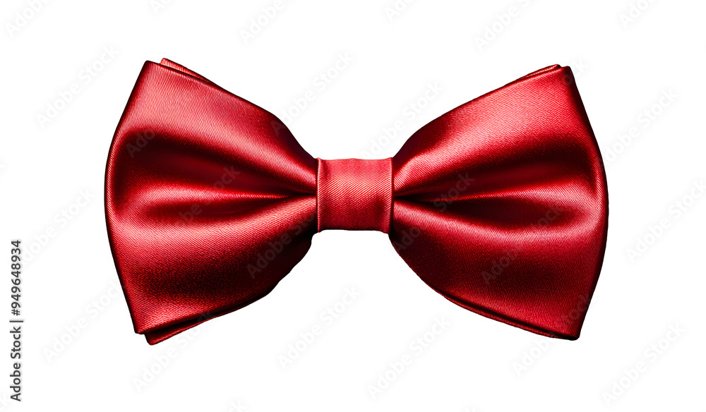 Red bow tie isolated. Red bow tie isolated.