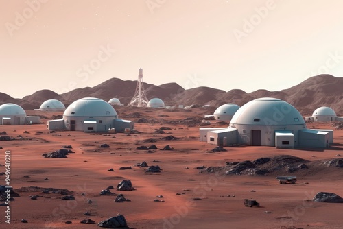 Mars Base: A Vision of Future Space Exploration photo