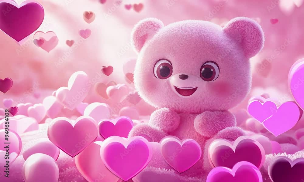Cute Pink Teddy Wallpaper Heart Teddy Wallpapers Love You Hd Shop