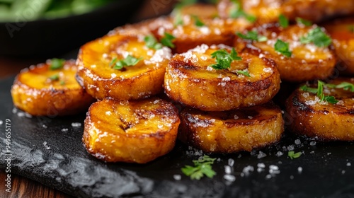 Caramelized Crispy Plantains