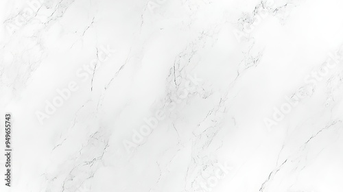 A captivating minimalist close-up of pristine white marble, blending realism with modern freshness through crisp, clean lines for a serene and stylish desktop experience