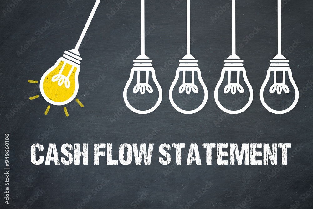 Fototapeta premium Cash Flow Statement