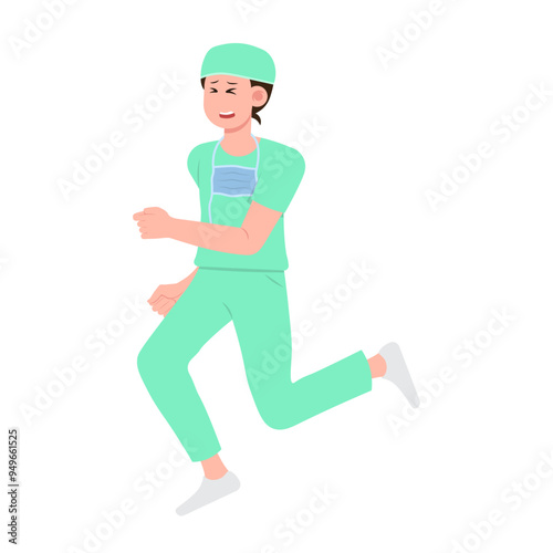 Medical Staff Male Nurse