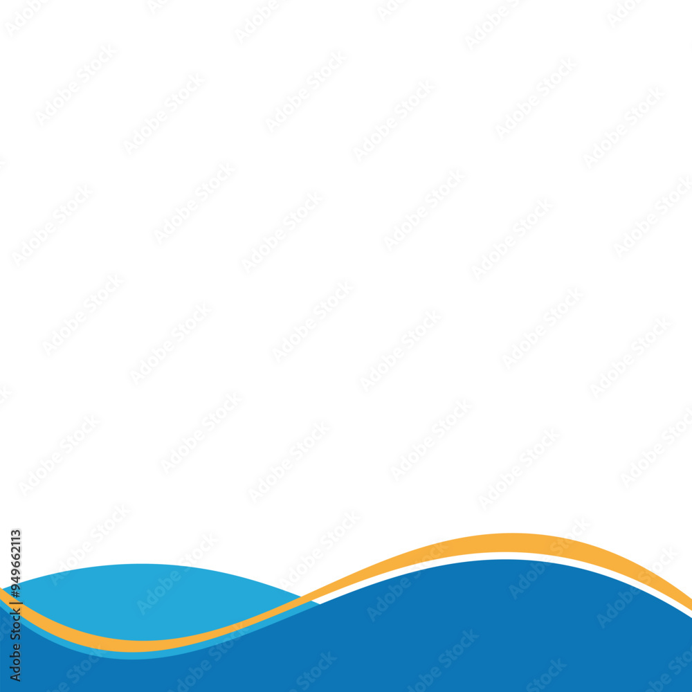 Wave Footer