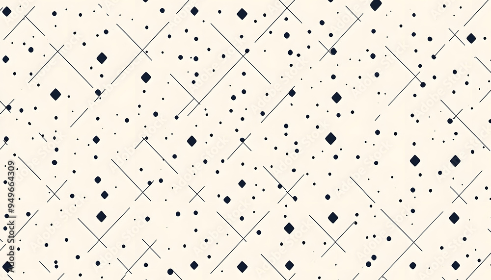 Repeating patterns of small, simple shapes like dots, crosses, or lines, spaced out across a solid background Repeating patterns of small, simple shapes like dots, crosses, or lines, spaced out across a solid background