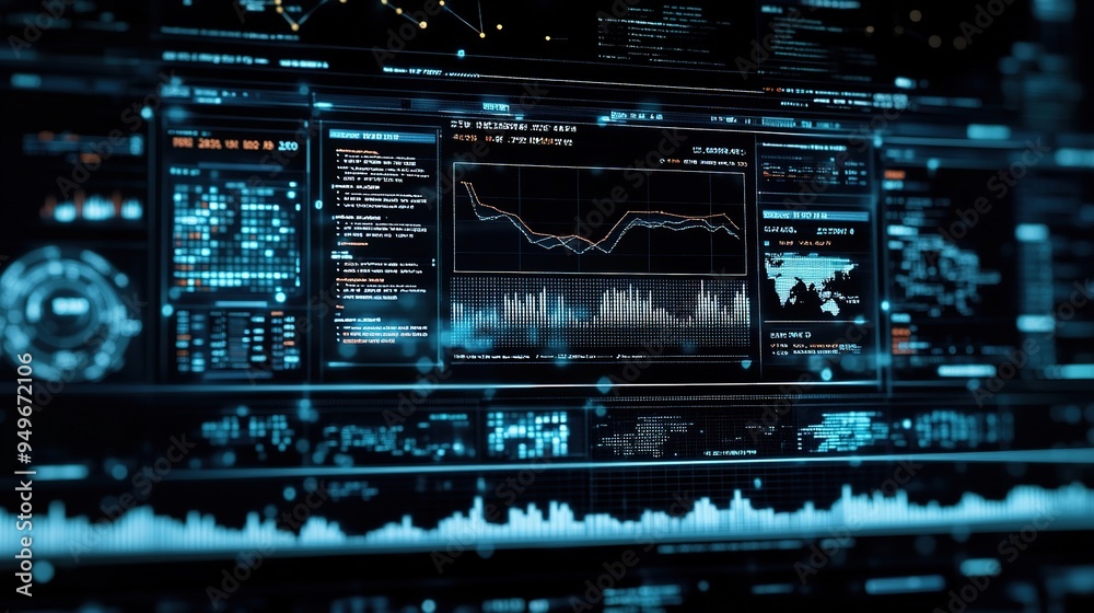 A computer screen displaying complex insurance software tools and data analytics. A computer screen displaying complex insurance software tools and data analytics.