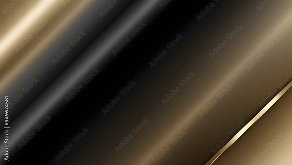 Obraz premium simple minimalist background with black and gold color combination