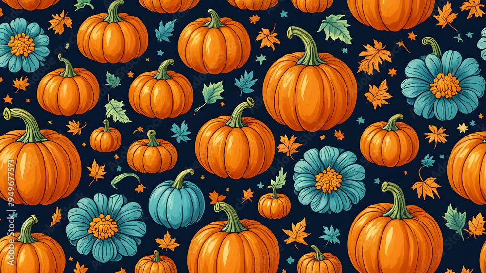 Halloween.decor for the Halloween holiday. background surface with a pumpkin image Halloween.decor for the Halloween holiday. background surface with a pumpkin image