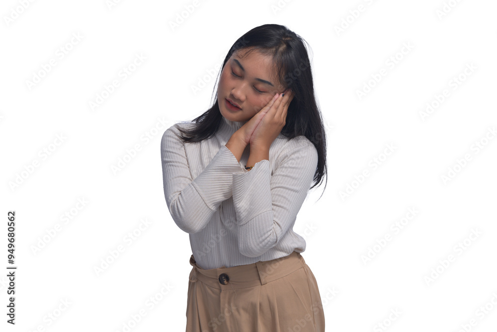 Young Asian Woman Poses and Face Expressions Young Asian Woman Poses and Face Expressions