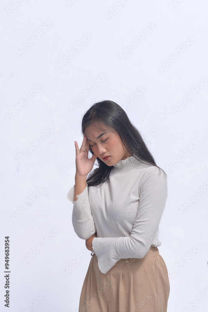 Young Asian Woman Poses and Face Expressions Young Asian Woman Poses and Face Expressions