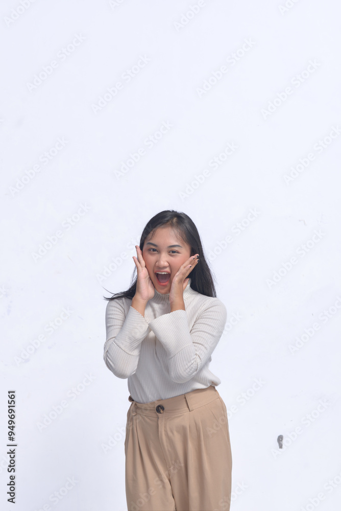 Young Asian Woman Poses and Face Expressions Young Asian Woman Poses and Face Expressions