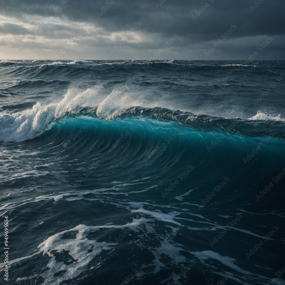 Fototapeta premium ocean hold in its depths