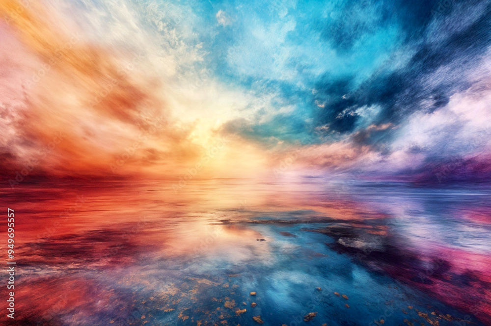 Fototapeta premium clouds and sun