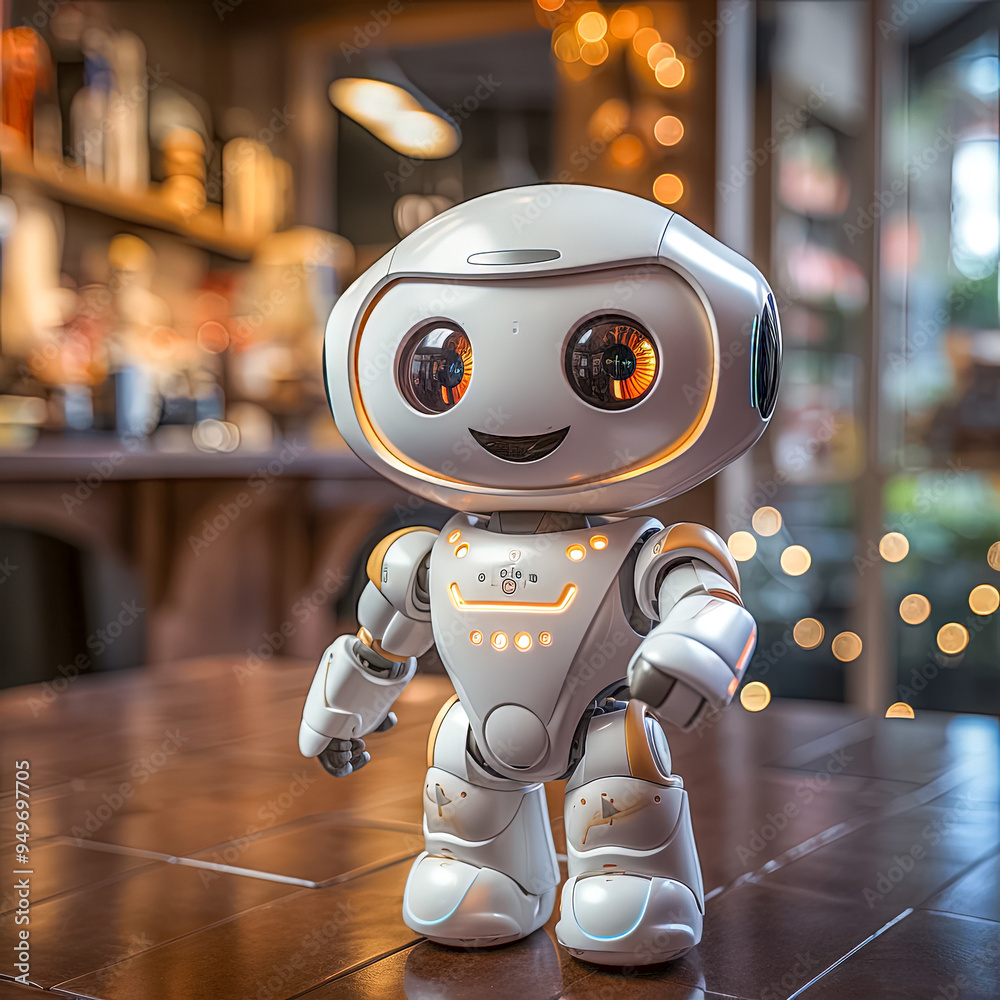 Kleiner Roboter in der Wohnung, Generative AI