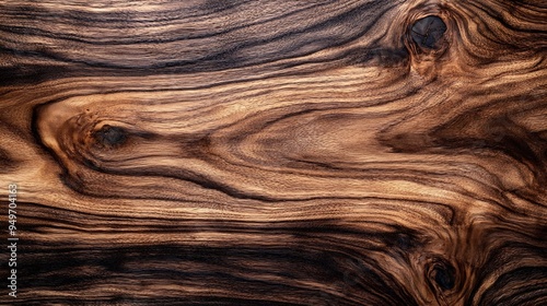 Ivory Walnut Planks Rich Texture of Walnut Wood Background : Generative AI