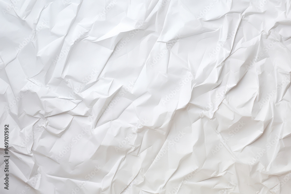 Processed collage of crumpled white paper sheet texture. Background for banner, backdrop or texture Processed collage of crumpled white paper sheet texture. Background for banner, backdrop or texture