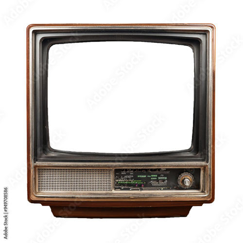 vintage tv set