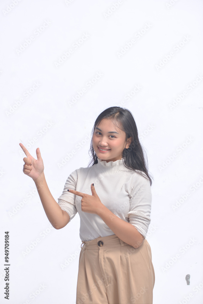 Young Asian Woman Poses and Expressions Young Asian Woman Poses and Expressions