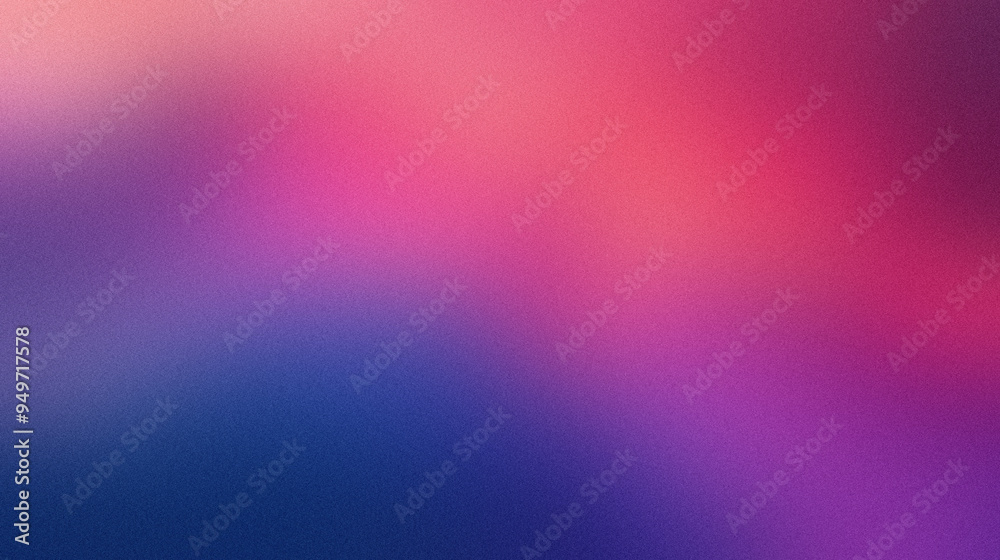 Vivid mountain range. Abstract landscape with vibrant mountain ranges in pink, purple, and blue hues.