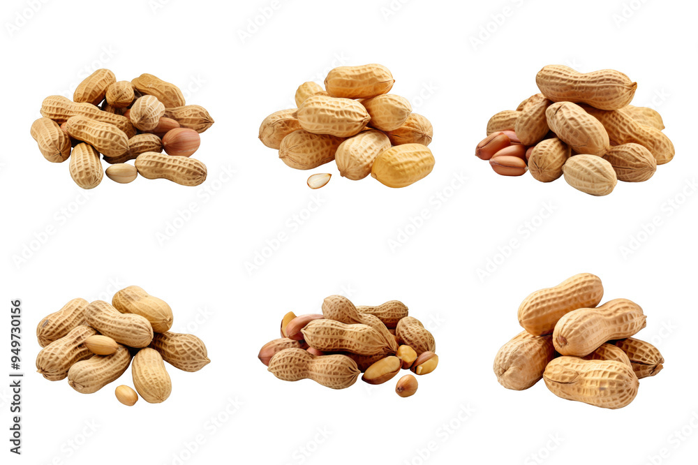 Peanuts Collection Bundle Set Isolated on a Transparent Background Peanuts Collection Bundle Set Isolated on a Transparent Background